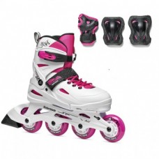 ROLLERBLADE FURY COMBO WHITE/PINK